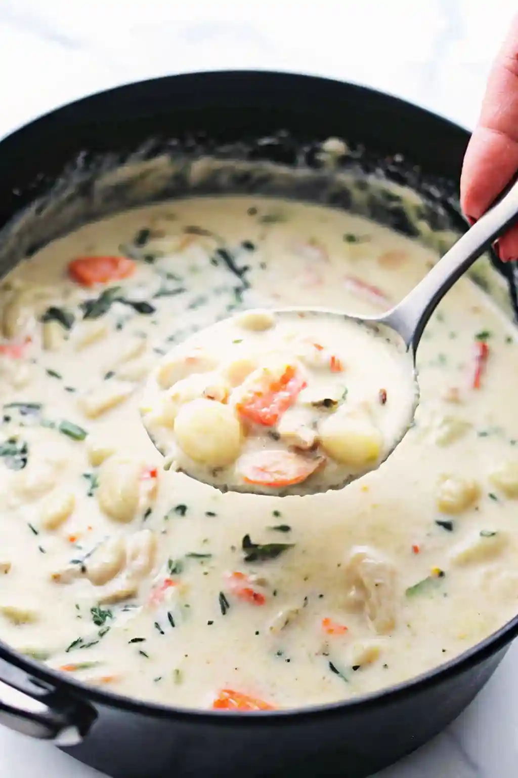 Easy 30-Minute Creamy Chicken Gnocchi Soup (Olive Garden Copycat)