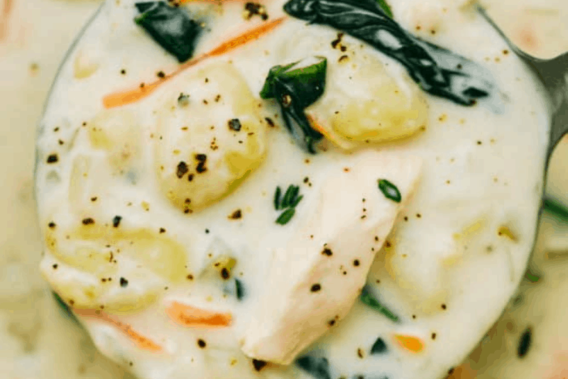 Homemade Creamy Chicken Gnocchi Soup: Better Than Olive Garden